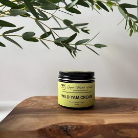 New Orleans Apothecary Wild Yam Tallow Cream | Organic Balancing Balm | All Natural | Grass Fed - 2 oz