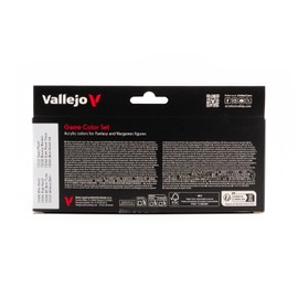 Vallejo AV Game Color Set - Skin Tone (x8)