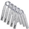 WANSPOORTS Silver Metal Hand Grip Set, 50LB-400LB 13 Pack No