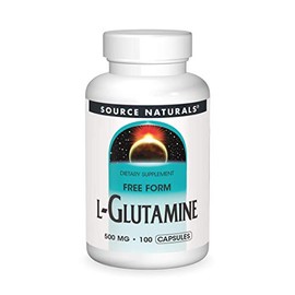 Soource Naturals  L-Glutamine, 500 Mg, 100 Caps  L-Glutamina, 500 Mg, 100 Cápsulas                                                                    
