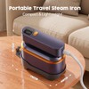 Droyek 2-in-1 Portable Travel Steamer & Iron - Fast Heat