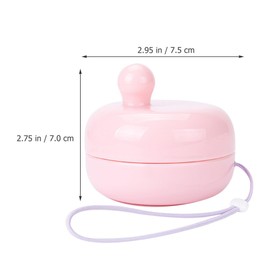 Beavorty Shampoo Brush Massager Scalp Scrubber Shower Stuff for Teen Girls Scalp Brush Hair Care Hair Exfoliate Scrub for Scalp Head Scrubber Shower Hair Brush Tpe With Cover