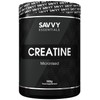 Savvy Essentials | 100% Pure Micronized Creatine Monohydrate for Endurance,