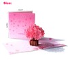 3D Card, Cherry Blossom Pop Up Card Valentine’s Day Card,
