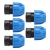 5PCS Plumbing Fittings Water Pipe Quick Connector Coupling Kit Female