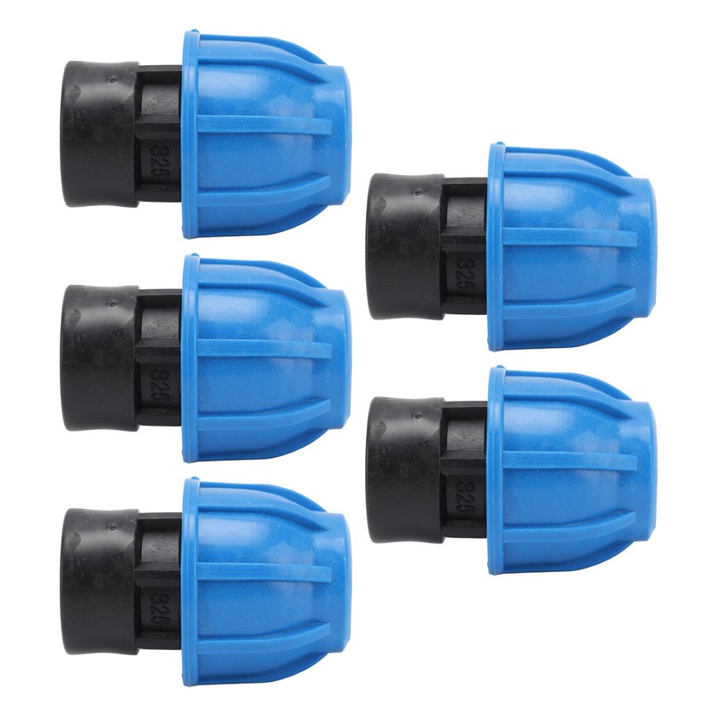 5PCS Plumbing Fittings Water Pipe Quick Connector Coupling Kit Female