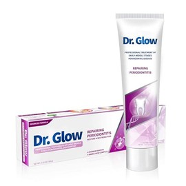 Dr. Glow- 1. Tratamiento de la gingivitis y la enfermedad periodontal: la pasta de dientes reparadora de encías Dr. Glow contiene ingredientes efectivos que tratan la gingivitis y las molestias de la