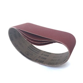 Starcke 3 X 24 Aluminum Oxide Cloth Sanding Belts (12 Pack, 180 Grit)