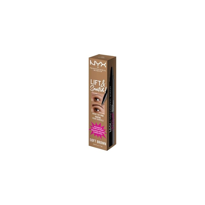NYX PROFESSIONAL MAKEUP Lift & Snatch Eyebrow Tint Pen, Soft