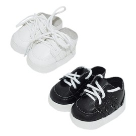 niannyyhouse 7.9 inches (20 cm) Cotton Doll Shoes, Leisure Leather Shoes, Shoe Length: 2.6 inches (6.5 cm), Suitable for Obese Body, For Dressing Up Stuffed Animals