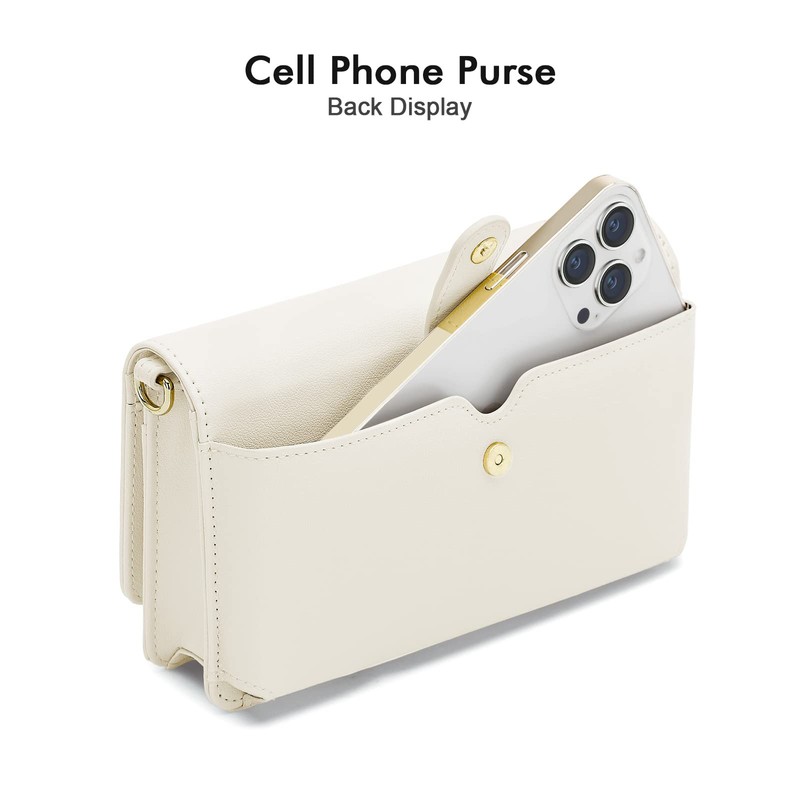 nuoku Crossbody Bag for Women Cellphone Little Purse with Credit