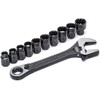 Crescent X6 Pass-Thru Adjustable Wrench Set 11 Piece