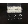ShaYuLaLa M2-M10 500 Pcs Nylon Flat Washer Set with Plastic