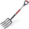 BIHOMIFI Digging Spading Fork Forged Steel with D Grip Handle