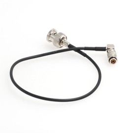 HangTon DIN 1.0/2.3 zu BNC 3G SDI Kabel für Blackmagic Kamera Video Assist Monitor Hyperdeck Shuttle RG174/U 75 ohm (60cm, Rechtwinklig DIN 1.0/2.3 zu Male BNC)
