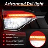 Left Driver Side Inner Tail Light Assembly Compatible with Toyota