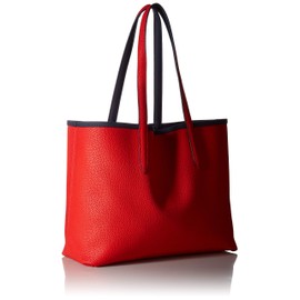 Lacoste Women's Anna Reversible Tote Bag, Violet/Red, One Size