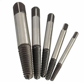 CEFEPH 5 Piece Screw Extractor Set for Damaged Nuts and Bolts