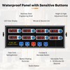 BEAMNOVA 8-Channel Digital Kitchen Timer Commercial Cooking Fryer Reminder Loud