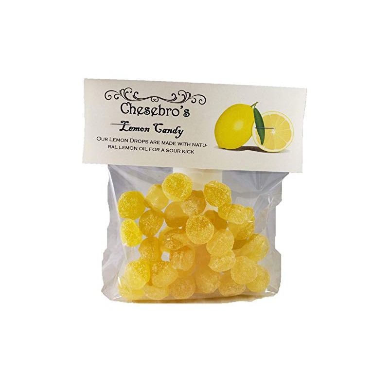 Lemon Kettle-Cooked Hard Candy Drops, 3 Pack of 4.5 oz.