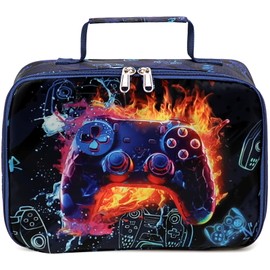CAMTOP Boys Lunch Box Kids Insulated Lunch Bag Kids Cute Lunchbox for Boys Loncheras Para Niños