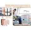 Kellegour Luggage Strap, Adjustable Suitcase Strap, 6 Pieces, Strap for
