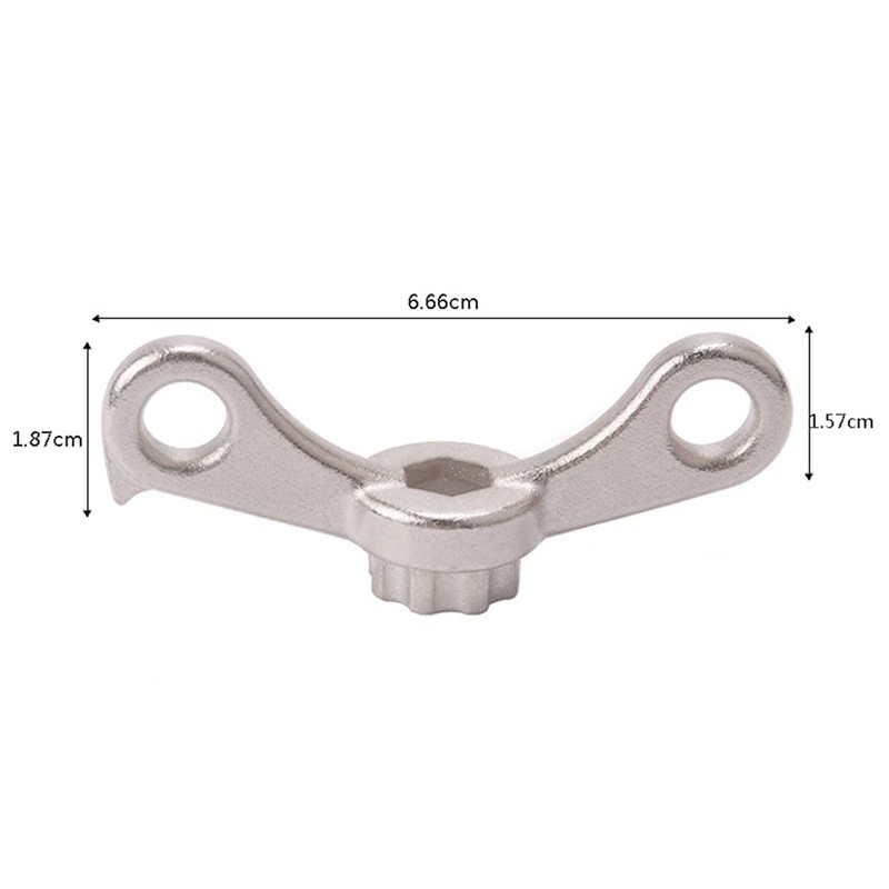 Lixada Bicycle Crank Cap Installation and Removal Tool Bicycle Crank