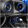 JOSHELA for Camaro Dash Air AC Vent Cover Trim Ring