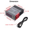 Greluma 1 Piece AC 110V-220V 10A Digital Temperature Controller Digital