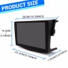 A-Carplay Android 12 For Toyota RAV4 2007-2012 Car Radio Stereo