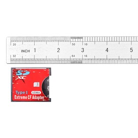 Alnicov SD to CF Adapter Support Wireless WiFi SD 2TB SLR Camera Card Type I Slim Card