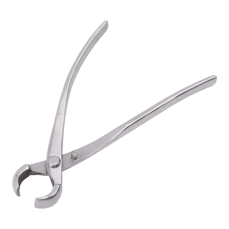 Concave Cutter Chromium Alloy Silver Bonsai Concave Branch Cutter Durable