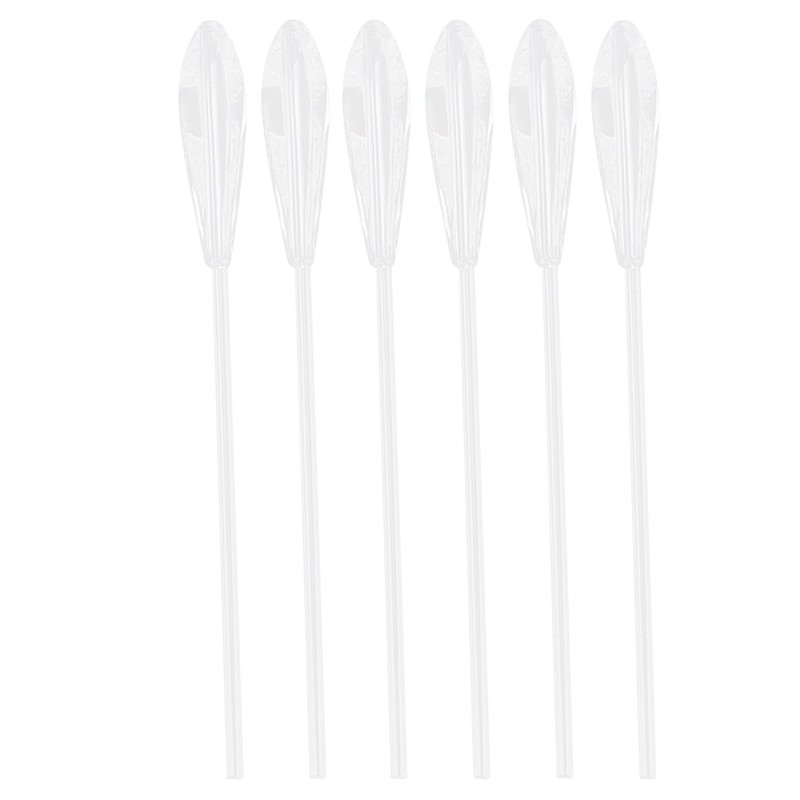 6Pcs Acrylic Large Sinking Floats Fishing Accessory Ecofriendly Transparent White(20g