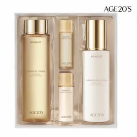 Age 20's (현대Hmall)에이지투웨니스AGE20S 스킨케어 바이옴리프트 세트(토너+에멀젼+미니2) AGE20S Skincare Biome Lift Set (Toner + Emulsion + Mini 2)