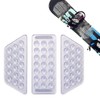 Set of 3pcs Stomp Pad, Clear Anti-Slip Snowboard Stomp Pads