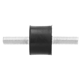 Aigend M6 Rubber Bearings, Pack of 4 Anti-Vibration Rubber Coil Mounts, Metal Bonded Rubber Part for Petrol Engines, Water Pumps (VV20 x 15 M6 x 18)