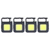 4 Set COB Keychain Work Light 1000lm 3 Modes Waterproof