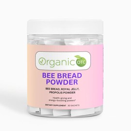  Organic Bee Bread Powder Supplement – Royal Jelly Propolis Powder - Supports Emotional Well-Being – Health Giving And Energy Boosting Powers