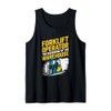 Forklift Operator Design for Forklifter Forklifting Driver Tank Top