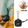 Rough Enough Earbud Case Pouch with Neck Lanyard Keychain for