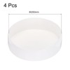 sourcing map 4pcs Rubber End Caps 200mm(7.9 inch) ID Vinyl