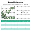 RiaYer Professional T316 Stainless Steel Wire Trellis Kit for Climbing