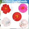 KICOSY 6 Pack Hawaiian Flower Hair Clips for Women -