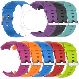 QGHXO Band for Garmin Approach S3, Soft Silicone Replacement Watch Band Strap for Garmin Approach S3
