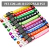 20 Pcs Reflective Cat Collars, Mixed Colors Reflective Cat Collar