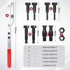 16PCS Pulley Holder Tool Set, Step Pin Wrench for Cam