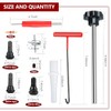 38-Piece Tire Valve Stem Core Tool Kit - Quick Change