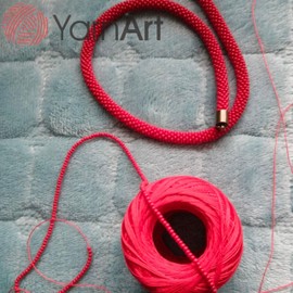 YarnArt Canarias Hilo de ganchillo 100% algodón mercerizado – 20 g (0.7 oz), 203 yardas – Hilo de peso de encaje ultra fino para ganchillo, encaje, tapicería, bordado y accesorios (0112)