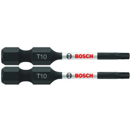 BOSCH ITT10202 2-Pack 2 In. Torx #10 Impact Tough Screwdriving Power Bits