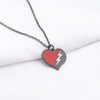 KEYCHIN Red Heart Symbol Necklace Jay ＆ Mal Fans Gifts